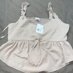 Forever 21 taupe top